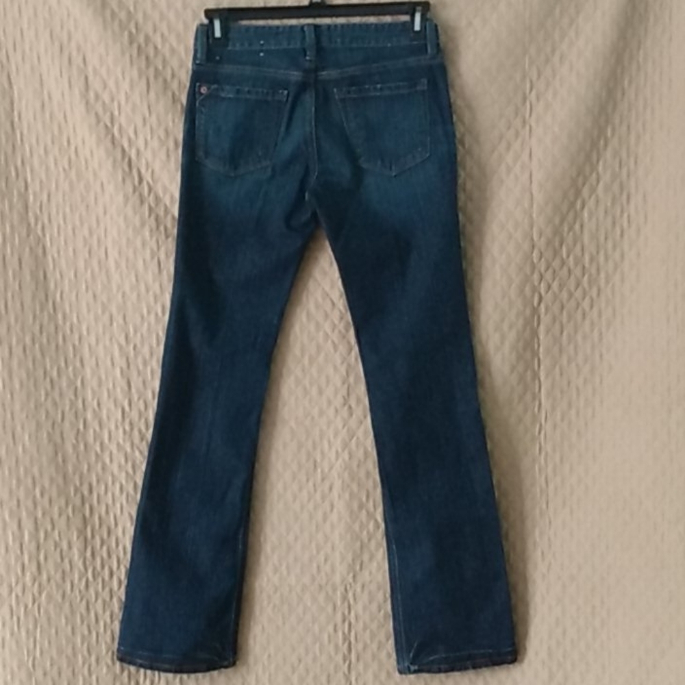 LOFT Curvy Bootcut Jeans In Dark Indigo - Picture 2 of 7